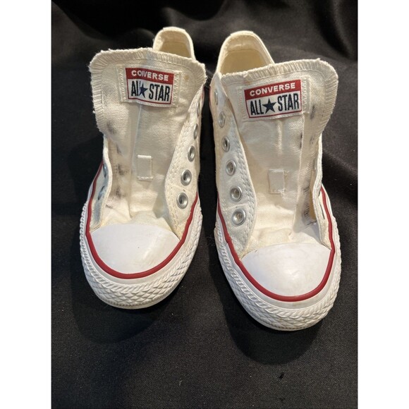 Converse Chuck Taylor All Star Canvas Classic White Sizes Women 7 Men 5 M7652 - Picture 3 of 9